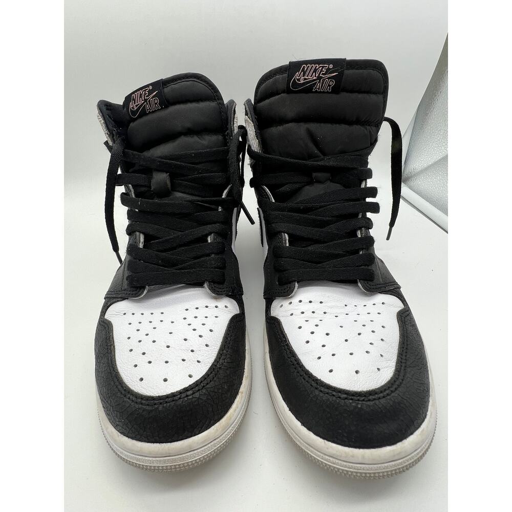Nike‎ Air Jordan Black White 1 Retro High OG Men's Basketball Sneakers Size 10